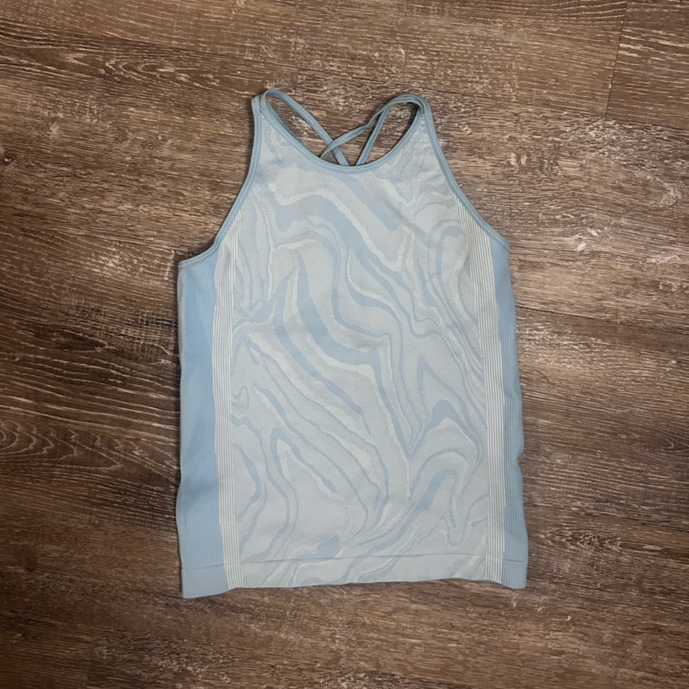 All in Motion Blue Athletic Tank